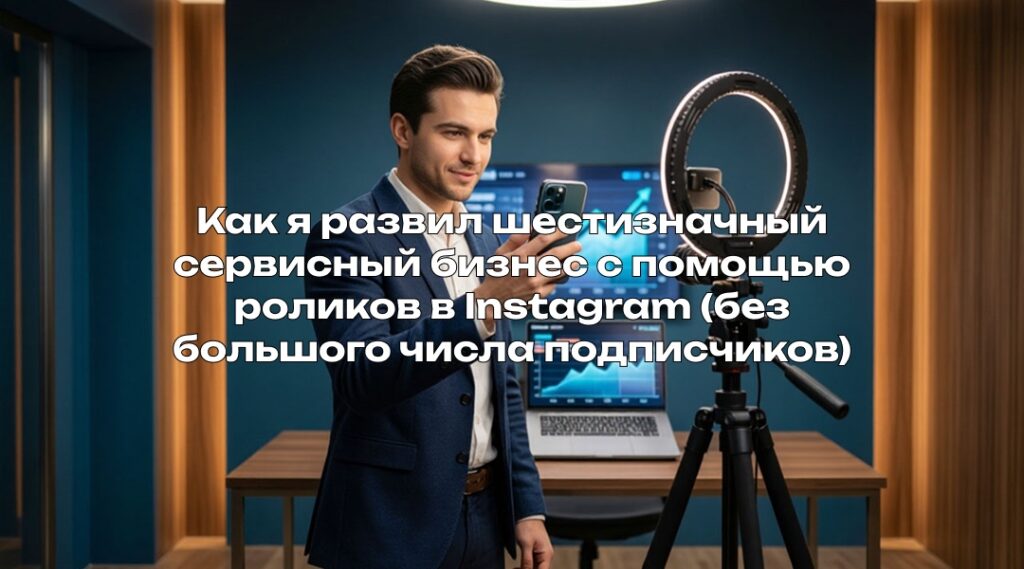 Как я развил шестизначный сервисный бизнес с помощью роликов в Instagram (без большого числа подписчиков)