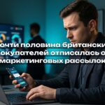 Почти половина британских покупателей отписалась от маркетинговых рассылок