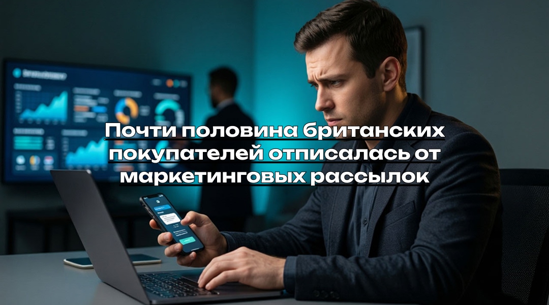 Почти половина британских покупателей отписалась от маркетинговых рассылок