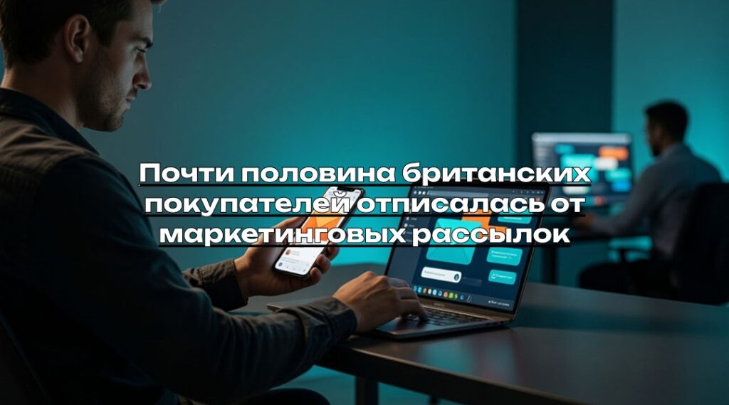 Почти половина британских покупателей отписалась от маркетинговых рассылок