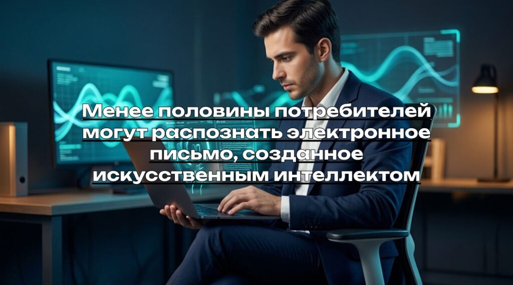Менее половины потребителей могут распознать электронное письмо, созданное искусственным интеллектом