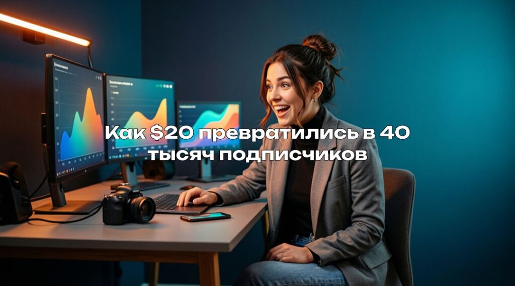 Как этот создатель превратил 20 долларов в более 40 тысяч подписчиков в социальных сетях