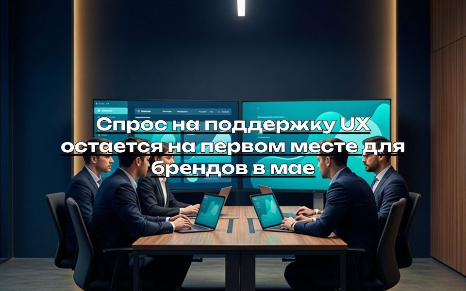 Спрос на поддержку UX остается на первом месте для брендов в мае