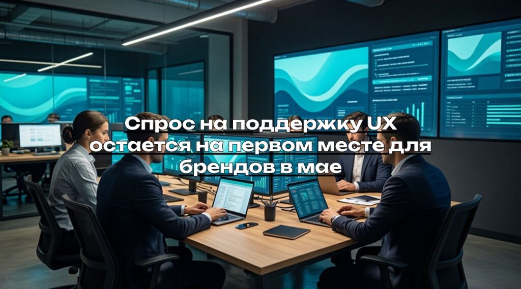 Спрос на поддержку UX остается на первом месте для брендов в мае
