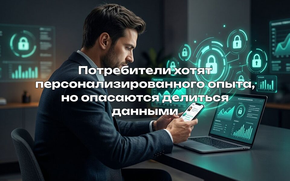 Потребители хотят персонализированного опыта, но опасаются делиться данными