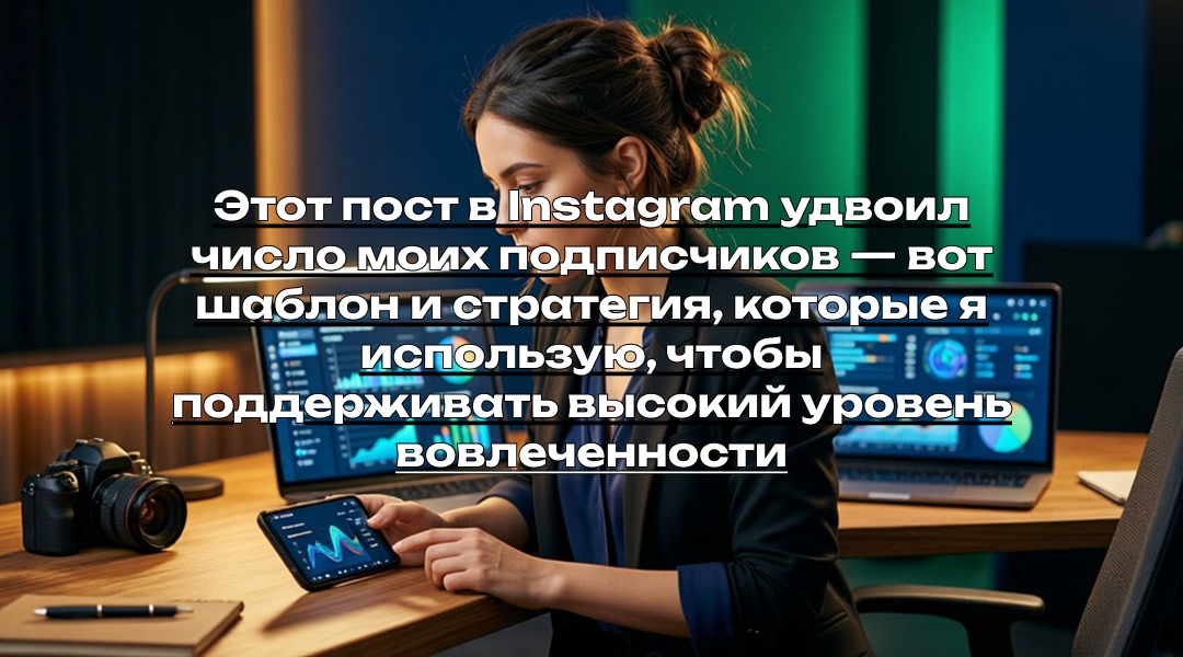 Этот пост в Instagram удвоил число моих подписчиков — вот шаблон и стратегия, которые я использую, чтобы поддерживать высокий уровень вовлеченности