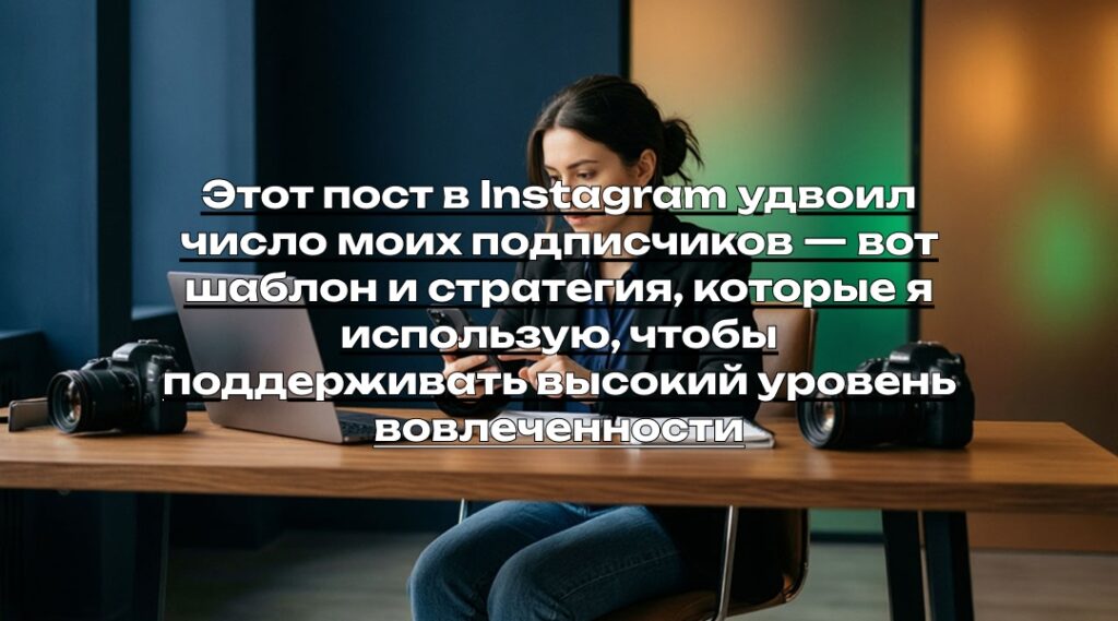 Этот пост в Instagram удвоил число моих подписчиков — вот шаблон и стратегия, которые я использую, чтобы поддерживать высокий уровень вовлеченности