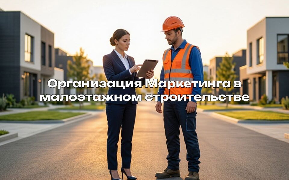 Организация Маркетинга в малоэтажном строительстве