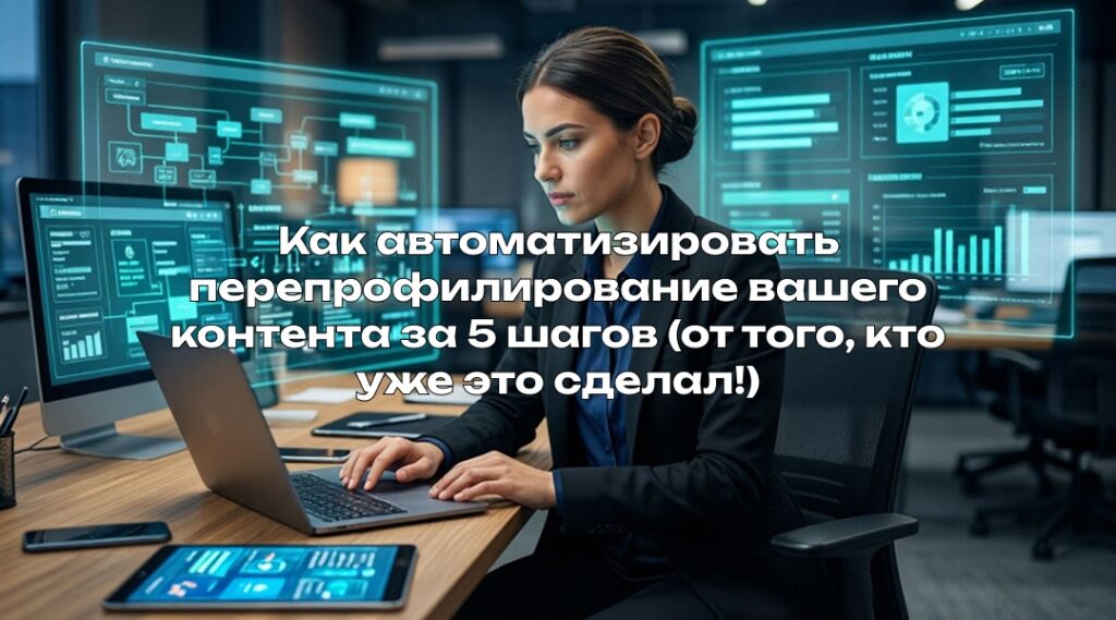 Как автоматизировать перепрофилирование вашего контента за 5 шагов (от того, кто уже это сделал!)