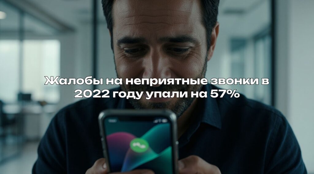 Жалобы на неприятные звонки в 2022 году упали на 57%