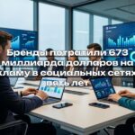 Бренды потратили 673 миллиарда долларов на рекламу в социальных сетях за пять лет