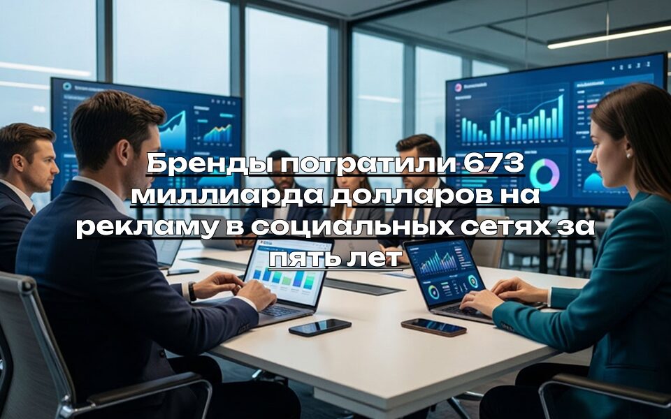 Бренды потратили 673 миллиарда долларов на рекламу в социальных сетях за пять лет