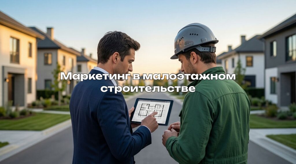 Организация Маркетинга в малоэтажном строительстве