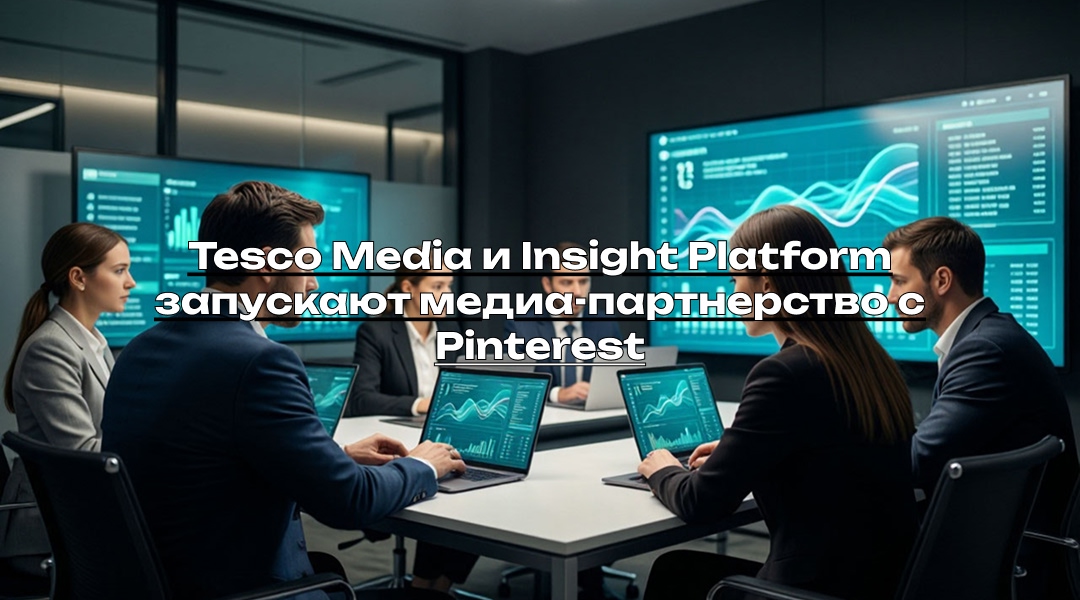 Tesco Media и Insight Platform запускают медиа-партнерство с Pinterest