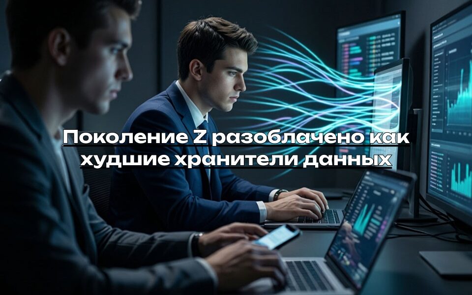 Поколение Z разоблачено как худшие хранители данных