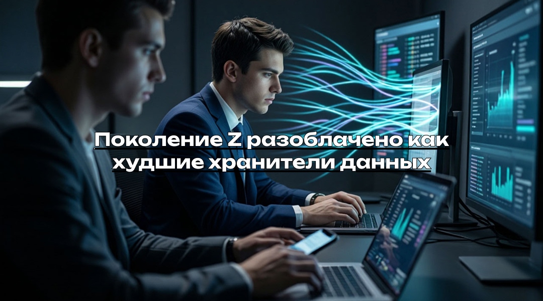 Поколение Z разоблачено как худшие хранители данных