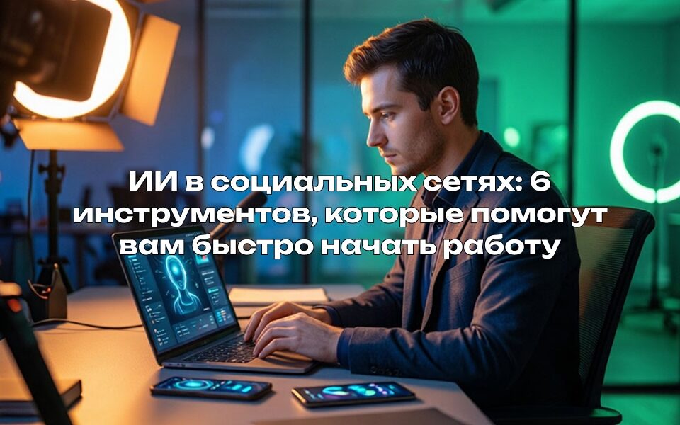 ИИ в социальных сетях: 6 инструментов, которые помогут вам быстро начать работу