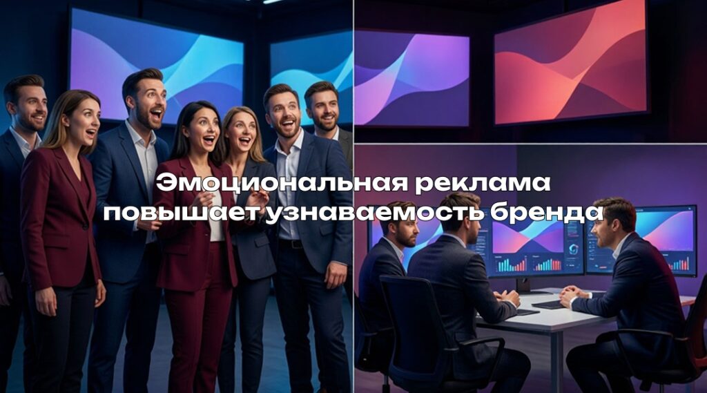 Эмоциональная цифровая реклама повышает узнаваемость бренда и запоминаемость