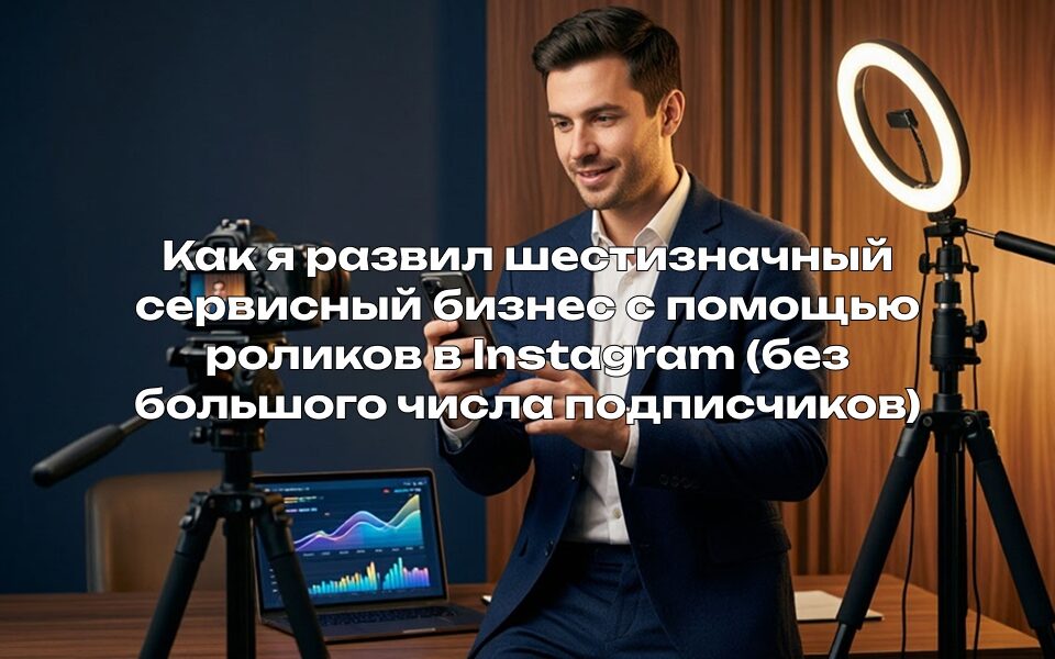 Как я развил шестизначный сервисный бизнес с помощью роликов в Instagram (без большого числа подписчиков)