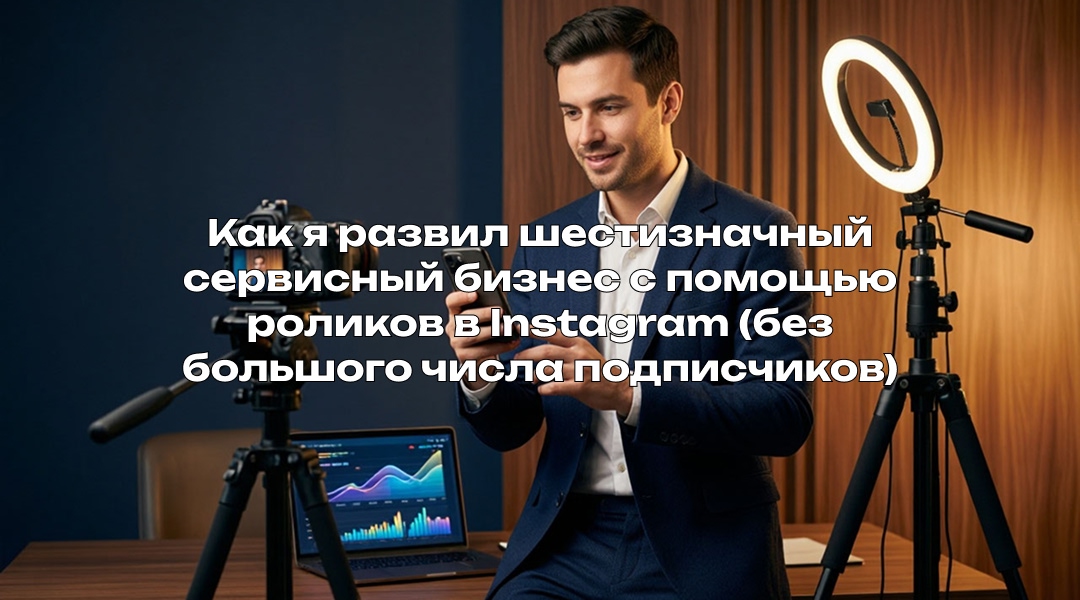 Как я развил шестизначный сервисный бизнес с помощью роликов в Instagram (без большого числа подписчиков)